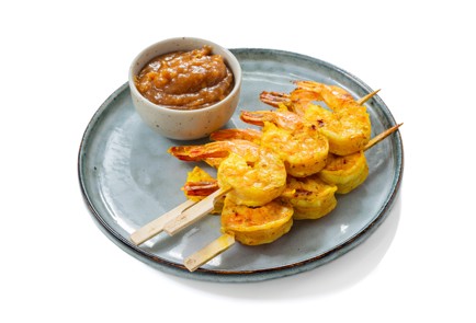 Фото шага рецепта Шашлычки из креветок 176214 шаг 10  