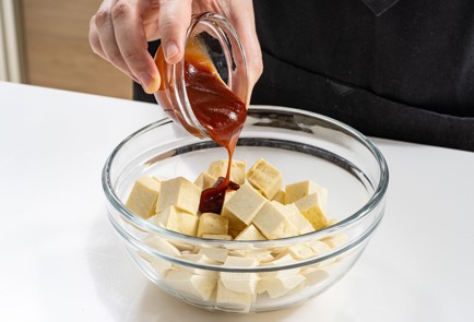 Фото шага рецепта Шашлычки из овощей с тофу 176216 шаг 4  