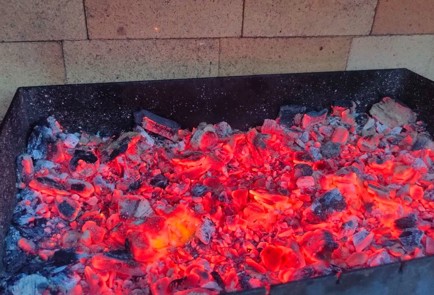 Фото шага рецепта Шашлык из индейки в соевом маринаде 189423 шаг 14