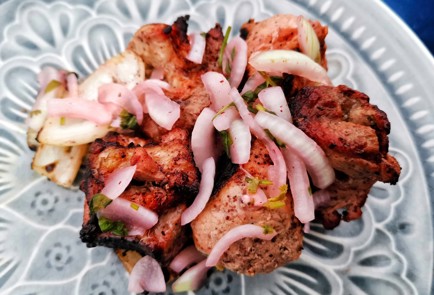 Фото шага рецепта Шашлык из свинины 189461 шаг 10