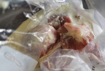 Фото шага рецепта Шашлык в маринаде 189474 шаг 10  