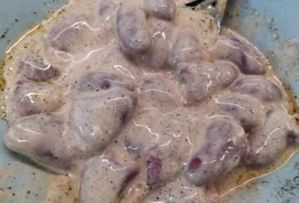 Фото шага рецепта Шашлыки из куриных сердец в духовке 186547 шаг 9  