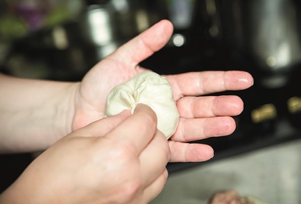 Фото шага рецепта Школьные беляши 92711 шаг 17  