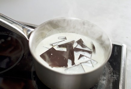 Фото шага рецепта Шоколадные трюфели в какао 23717 шаг 2  