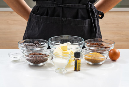 Фото шага рецепта Шоколадное печенье 190671 шаг 1  