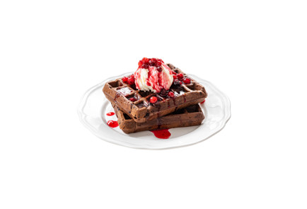 Фото шага рецепта Шоколадные вафли 189719 шаг 10