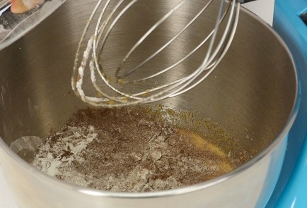 Фото шага рецепта Шоколадный брауни с беконом и бурбоном 94009 шаг 3  