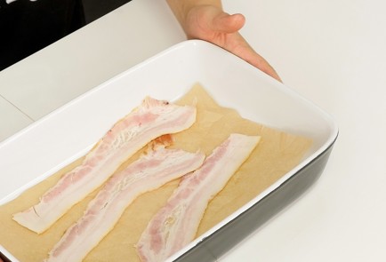 Фото шага рецепта Шоколадный брауни с беконом и бурбоном 94009 шаг 5  