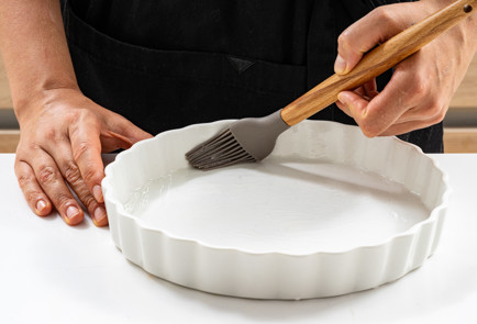 Фото шага рецепта Шоколадный кекс в микроволновке 190031 шаг 3  