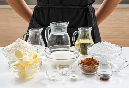 Фото шага рецепта Шоколадный пирог без яиц 175431 шаг 1