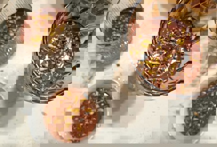 Фото шага рецепта Шоколадный пудинг с тапиокой 191504 шаг 8