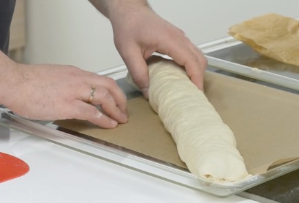 Фото шага рецепта Штрудель с яблоками постный 191465 шаг 16  