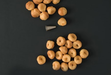 Фото шага рецепта Шу с кремом 57791 шаг 11  