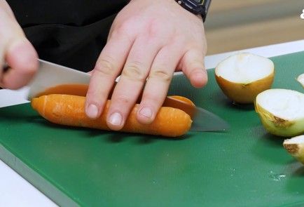 Фото шага рецепта Шурпа из баранины 140279 шаг 4  