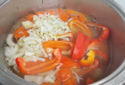 Фото шага рецепта Шурпа из говядины 191401 шаг 8  