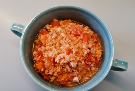 Фото шага рецепта Скрэмбл с томатами 176211 шаг 8