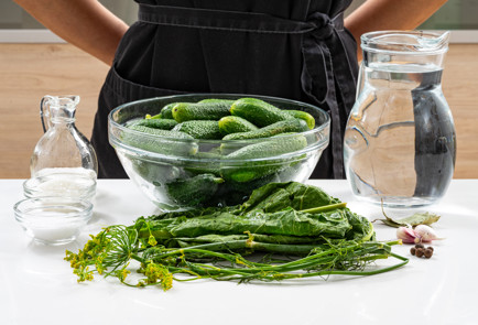 Фото шага рецепта Сладкие огурцы на зиму 190050 шаг 1  