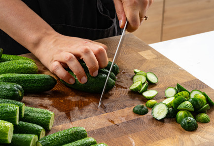 Фото шага рецепта Сладкие огурцы на зиму 190050 шаг 2  