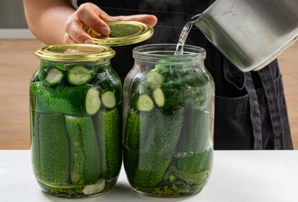 Фото шага рецепта Сладкие огурцы на зиму 190050 шаг 7  