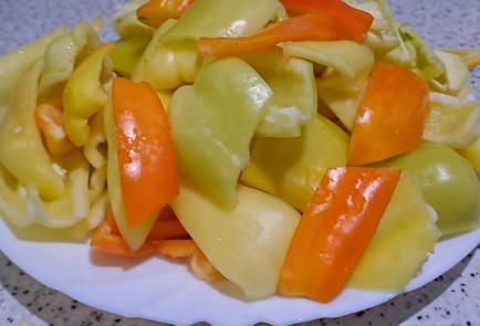 Фото шага рецепта Сладкий перец на зиму 186704 шаг 4  