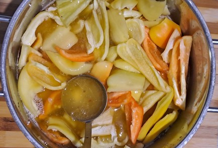 Фото шага рецепта Сладкий перец на зиму 186704 шаг 8  