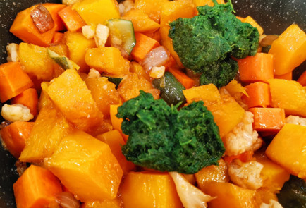 Фото шага рецепта Сладкое овощное рагу с тыквой 152007 шаг 8  