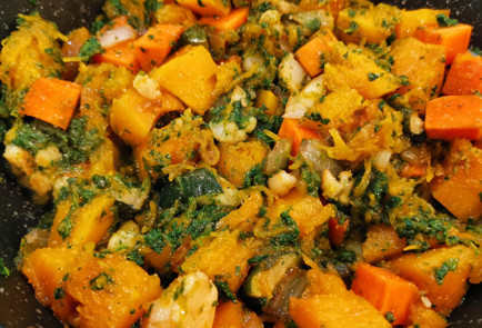 Фото шага рецепта Сладкое овощное рагу с тыквой 152007 шаг 9  