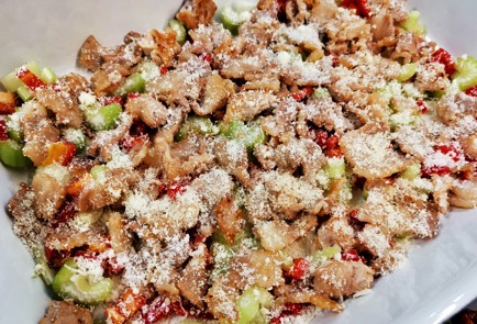 Фото шага рецепта Сливочная брюссельская капуста с беконом 140716 шаг 16  