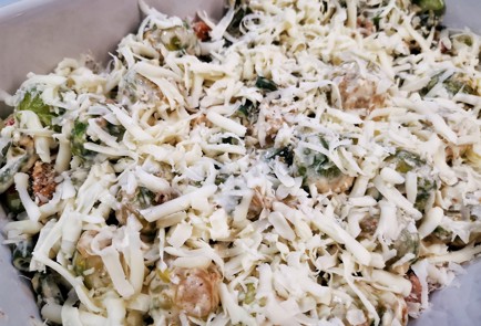 Фото шага рецепта Сливочная брюссельская капуста с беконом 140716 шаг 19  