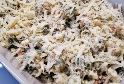 Фото шага рецепта Сливочная брюссельская капуста с беконом 140716 шаг 20  