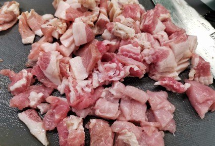 Фото шага рецепта Сливочная брюссельская капуста с беконом 140716 шаг 5  