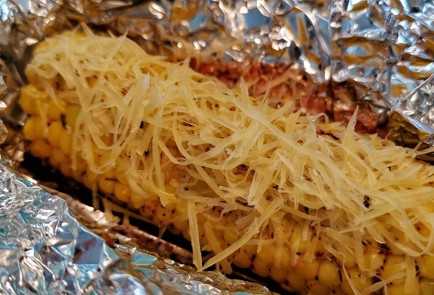Фото шага рецепта Сливочная пряная кукуруза запеченная в фольге 152667 шаг 13  