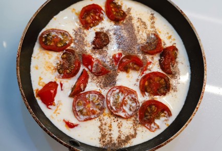 Фото шага рецепта Сливочносырный соус 191153 шаг 6  