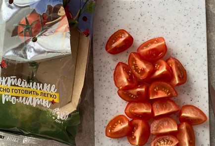 Фото шага рецепта Сливочнотоматная паста с рыбой 186531 шаг 3  