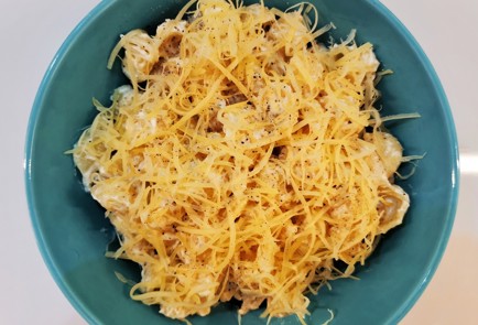 Фото шага рецепта Сливочнотрюфельная паста конкилье 152508 шаг 8  