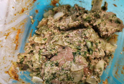 Фото шага рецепта Сливочный паштет со шпинатом 151949 шаг 5  