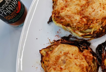 Фото шага рецепта Сливочные капустные стейки с сыром 152587 шаг 11  