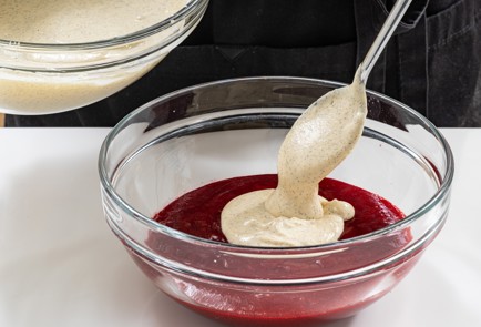 Фото шага рецепта Сливочный пирог со сливой 187032 шаг 13  