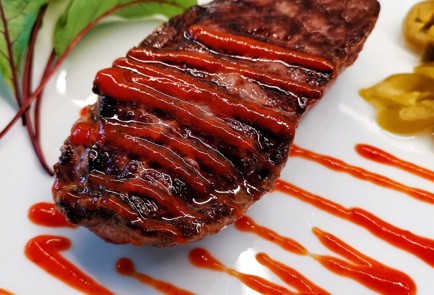 Фото шага рецепта Сливочный стейк стриплойн 174881 шаг 10  