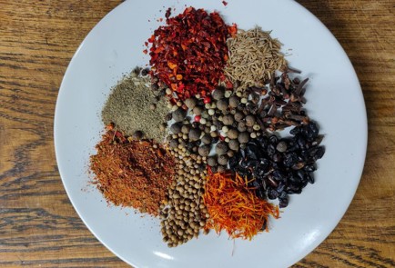 Фото шага рецепта Сливовый соус с зеленью как ткемали 174221 шаг 4  