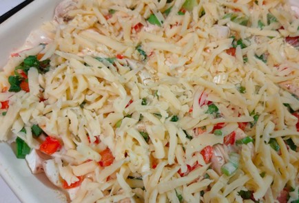 Фото шага рецепта Слоеный пирог с овощами и грибами 188772 шаг 19  