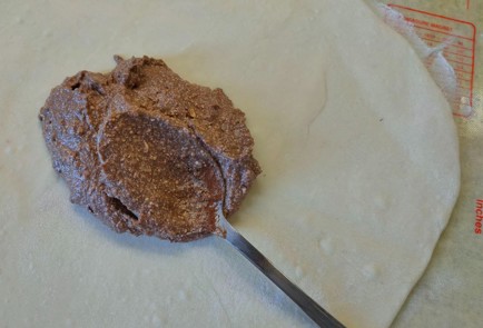 Фото шага рецепта Слойки с шоколадным кремом 189235 шаг 23  