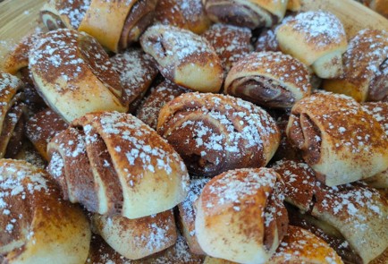 Фото шага рецепта Слойки с шоколадным кремом 189235 шаг 33  