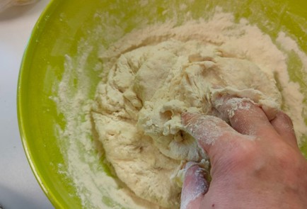 Фото шага рецепта Слойки с шоколадным кремом 189235 шаг 8  