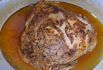 Фото шага рецепта Сочная свиная лопатка в духовке 186611 шаг 10  