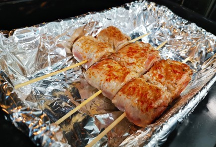 Фото шага рецепта Сочная свиная вырезка с беконом 175644 шаг 19  