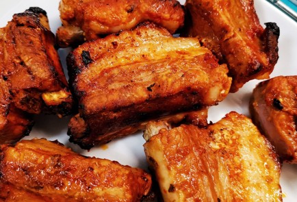 Фото шага рецепта Сочные свиные ребра запеченные в рукаве 153007 шаг 11  