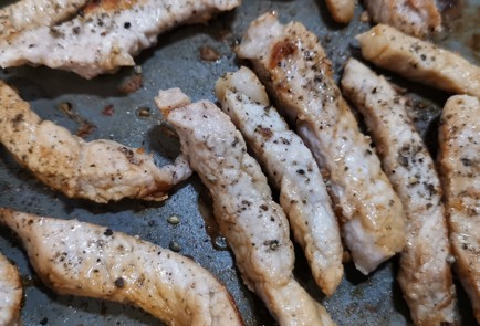 Фото шага рецепта Соломка из свинины 173586 шаг 6  