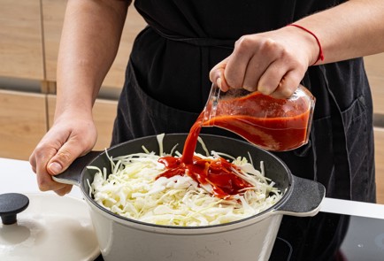 Фото шага рецепта Солянка из капусты 188146 шаг 8  