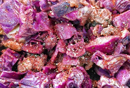 Фото шага рецепта Солянка из краснокочанной капусты с фаршем 152592 шаг 8  